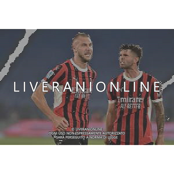 Lazio vs Milan - Campionato Serie A Enilive 3 giornata Stadio Olimpico - Roma 31-08-2024 nella foto ESultanza Pavlovic dopo il gol ©Federico Gaetano / AGENZIA ALDO LIVERANI SAS