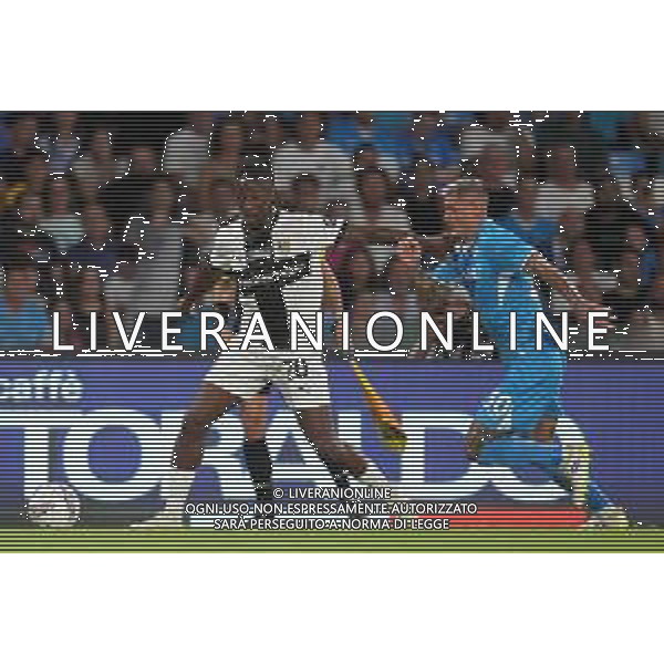 Napoli, Parma Campionato Calcio Serie A 31.08.2024 nella foto: Woyo Coulibaly, Pasquale Mazzocchi Foto Mosca, Ag.Liverani/ AGENZIA ALDO LIVERANI SAS