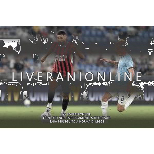 Lazio vs Milan - Campionato Serie A Enilive 3 giornata Stadio Olimpico - Roma 31-08-2024 nella foto Loftus-Cheek e Rovella ©Federico Gaetano / AGENZIA ALDO LIVERANI SAS