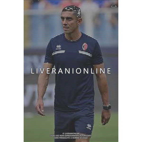 TVRG Sampdoria vs Bari nella foto Moreno Longo allenatore Bari Genova 31-08-2024 Stadio Luigi Ferraris - Marassi Campionato Serie BKT - 4a giornata foto Roberto Garavaglia/Agenzia Aldo Liverani sas
