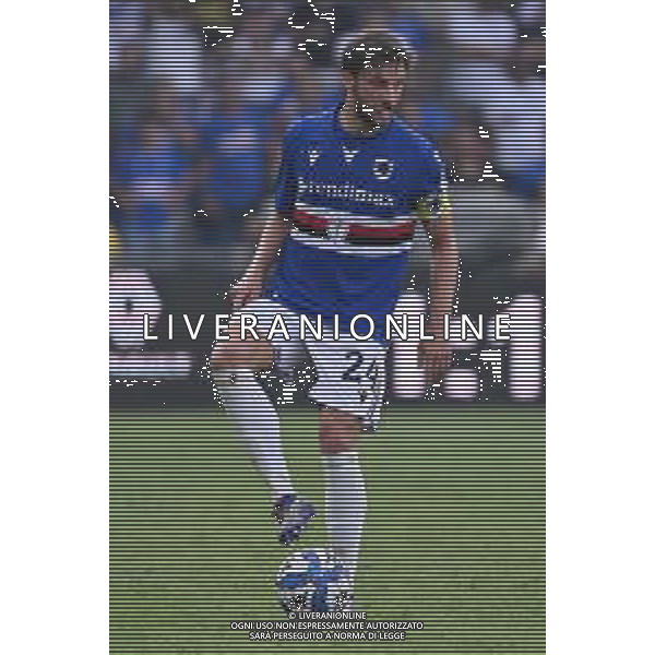 TVRG Sampdoria vs Bari nella foto Bartosz Bereszynski (Sampdoria) Genova 31-08-2024 Stadio Luigi Ferraris - Marassi Campionato Serie BKT - 4a giornata foto Roberto Garavaglia/Agenzia Aldo Liverani sas