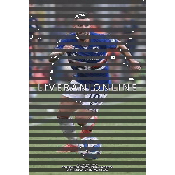 TVRG Sampdoria vs Bari nella foto Gennaro Tutino (Sampdoria) Genova 31-08-2024 Stadio Luigi Ferraris - Marassi Campionato Serie BKT - 4a giornata foto Roberto Garavaglia/Agenzia Aldo Liverani sas