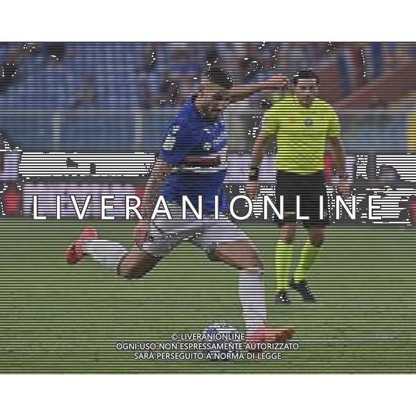 TVRG Sampdoria vs Bari nella foto Gennaro Tutino (Sampdoria) Genova 31-08-2024 Stadio Luigi Ferraris - Marassi Campionato Serie BKT - 4a giornata foto Roberto Garavaglia/Agenzia Aldo Liverani sas