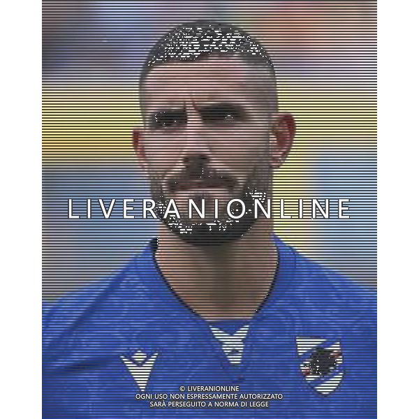 TVRG Sampdoria vs Bari nella foto Gennaro Tutino (Sampdoria) Genova 31-08-2024 Stadio Luigi Ferraris - Marassi Campionato Serie BKT - 4a giornata foto Roberto Garavaglia/Agenzia Aldo Liverani sas