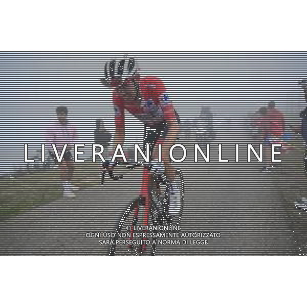 01-09-2024 Vuelta A Espana; Tappa 15 Infiesto - Cuitu Negru; 2024, Decathlon - Ag2r La Mondiale; O\'connor, Ben; Cuitu Negru; ©SANNA/ AGENZIA ALDO LIVERANI SAS
