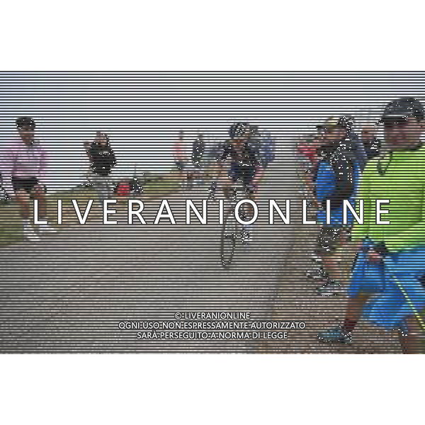 01-09-2024 Vuelta A Espana; Tappa 15 Infiesto - Cuitu Negru; 2024, Red Bull - Bora - Hansgrohe; Roglic, Primoz; Cuitu Negru; ©SANNA/ AGENZIA ALDO LIVERANI SAS