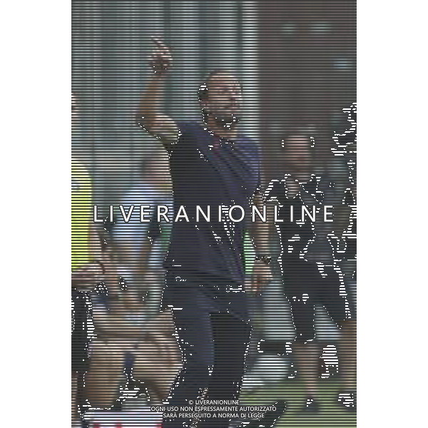 Alberto Gilardino Head Coach of Genoa CFC gestures during Genoa CFC vs Hellas Verona FC, 3° Serie A Enilive 2024-25 game at G. Ferraris Stadium in Genova (GE), Italy, on September 01, 2024. (Photo by Davide Casentini) ©CASENTINI/ AGENZIA ALDO LIVERANI SAS