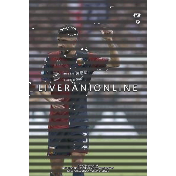 AAron Martin of Genoa CFC gestures during Genoa CFC vs Hellas Verona FC, 3° Serie A Enilive 2024-25 game at G. Ferraris Stadium in Genova (GE), Italy, on September 01, 2024. (Photo by Davide Casentini) ©CASENTINI/ AGENZIA ALDO LIVERANI SAS