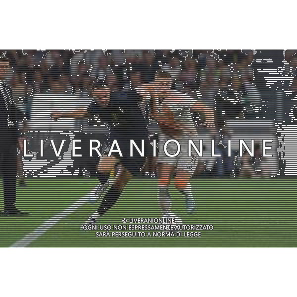 Torino 01.09.2024 Allianz Stadium @Manuela Viganti /Ag. Aldo Liverani sas Juventus vs Roma Campionato Calcio Serie A Enilive 2024/2025 3a giornata Nella foto: federico gatti e artem dovbyk ©Viganti/ AGENZIA ALDO LIVERANI SAS