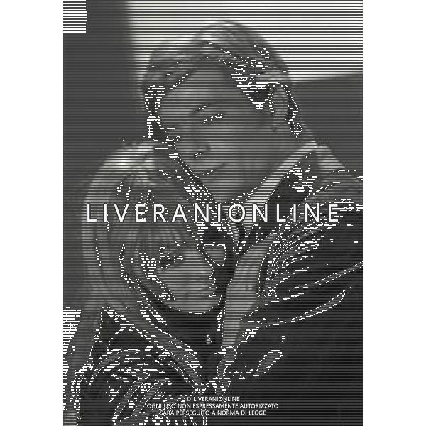 NEG-RETROSPETTIVA RITA PAVONE CANTANTE NELLA FOTO RITA PAVONE CON GIANCARLO GIANNINI A ROMA NELL\'ANNO 1968 AG ALDO LIVERANI SAS