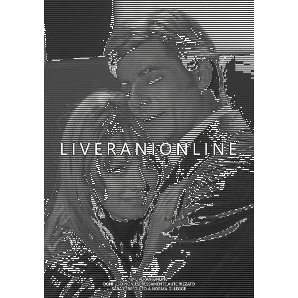 NEG-RETROSPETTIVA RITA PAVONE CANTANTE NELLA FOTO RITA PAVONE CON GIANCARLO GIANNINI A ROMA NELL\'ANNO 1968 AG ALDO LIVERANI SAS