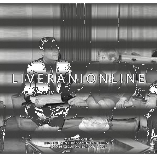 NEG-RETROSPETTIVA RITA PAVONE CANTANTE NELLA FOTO RITA PAVONE NELL\'ANNO 1968 A PARMA CON TEDDY RENO AG ALDO LIVERANI SAS