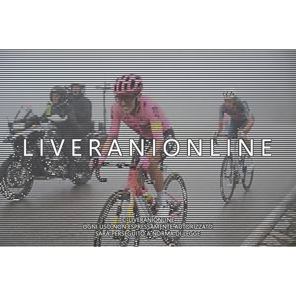 03-09-2024 Vuelta A Espana; Tappa 16 Luanco - Lagos De Covadonga; 2024, Ef Education - Easypost; Carapaz Antonio, Richard Antonio; Lagos De Covadonga; ©SIROTTI/AG ALDO LIVERANI SAS