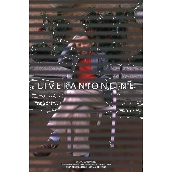 DIA - RETROSPETTIVA PUPI AVATI REGISTA NELLA FOTO IL REGISTA PUPI AVATI A VENEZIA NELL’ANNO 1989 PRESENTA IL FILM ‘STORIA DI RAGAZZI E DI RAGAZZE’ ©DIM STUDIO-AG ALDO LIVERANI SAS