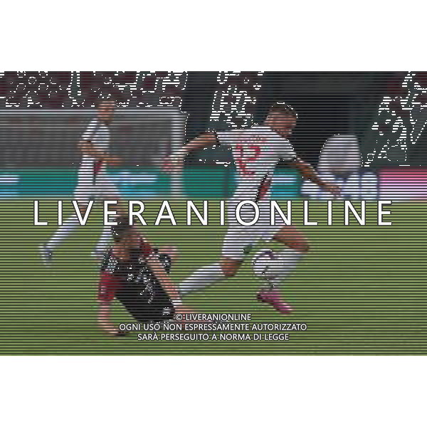 TVEM September 3, 2024 Bari, Italy - Team Altamura vs Foggia Calcio - Italian soccer serie C 2024/25 - San Nicola Stadium. In the pic: Antonio Sabatini of Team Altamura in action against Alessandro Silvestro of Foggia foto mastrodonato emanuele-ag aldo liverani sas ©Emanuele Mastrodonato / AGENZIA ALDO LIVERANI SAS