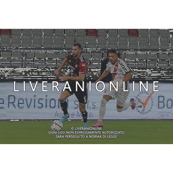 TVEM September 3, 2024 Bari, Italy - Team Altamura vs Foggia Calcio - Italian soccer serie C 2024/25 - San Nicola Stadium. In the pic: Agostino Camigliano of Foggia and Antonio Sabbatani of Team Altamura ©Emanuele Mastrodonato / AGENZIA ALDO LIVERANI SAS