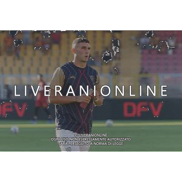TVEM August 31, 2024 Lecce, Italy - US Lecce vs Cagliari - Italian soccer serie A 2024/25 - Via Del Mare Stadium. In the pic: Roberto Piccoli of Cagliari ©Emanuele Mastrodonato / AGENZIA ALDO LIVERANI SAS