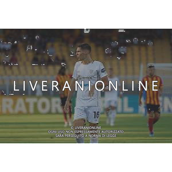 TVEM August 31, 2024 Lecce, Italy - US Lecce vs Cagliari - Italian soccer serie A 2024/25 - Via Del Mare Stadium. In the pic: Matteo Prati of Cagliari ©Emanuele Mastrodonato / AGENZIA ALDO LIVERANI SAS