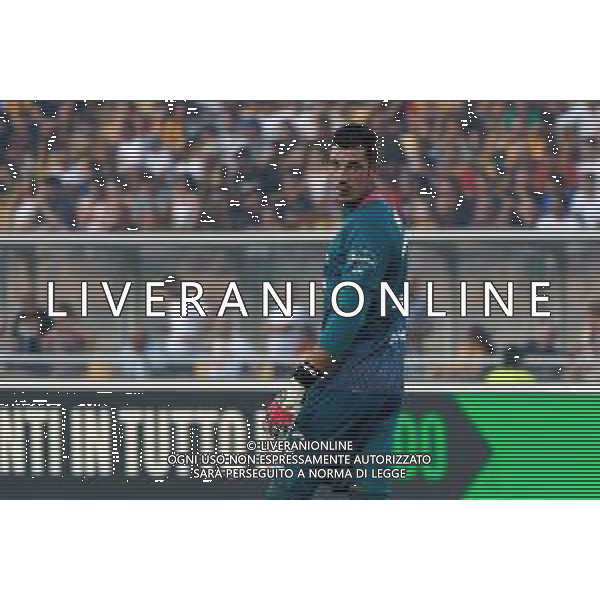 TVEM August 31, 2024 Lecce, Italy - US Lecce vs Cagliari - Italian soccer serie A 2024/25 - Via Del Mare Stadium. In the pic: Simone Scuffet of Cagliari ©Emanuele Mastrodonato / AGENZIA ALDO LIVERANI SAS