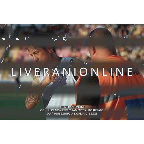 TVEM August 31, 2024 Lecce, Italy - US Lecce vs Cagliari - Italian soccer serie A 2024/25 - Via Del Mare Stadium. In the pic: Gianluca Lapadula of Cagliari ©Emanuele Mastrodonato / AGENZIA ALDO LIVERANI SAS