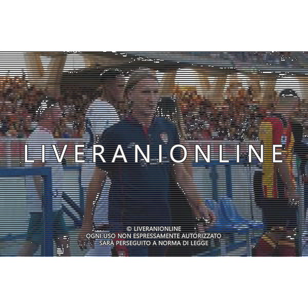 TVEM August 31, 2024 Lecce, Italy - US Lecce vs Cagliari - Italian soccer serie A 2024/25 - Via Del Mare Stadium. In the pic: coach Davide Nicola of Cagliari ©Emanuele Mastrodonato / AGENZIA ALDO LIVERANI SAS
