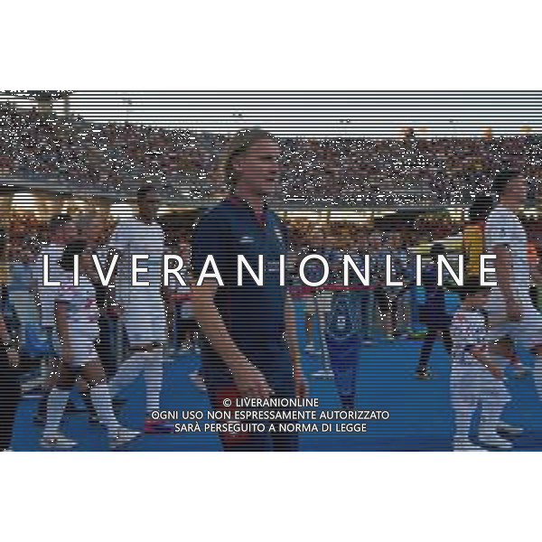 TVEM August 31, 2024 Lecce, Italy - US Lecce vs Cagliari - Italian soccer serie A 2024/25 - Via Del Mare Stadium. In the pic: coach Davide Nicola of Cagliari ©Emanuele Mastrodonato / AGENZIA ALDO LIVERANI SAS