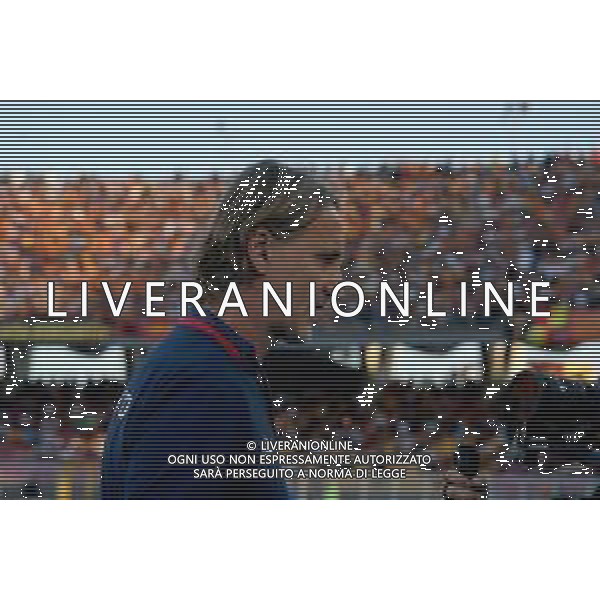 TVEM August 31, 2024 Lecce, Italy - US Lecce vs Cagliari - Italian soccer serie A 2024/25 - Via Del Mare Stadium. In the pic: coach Davide Nicola of Cagliari ©Emanuele Mastrodonato / AGENZIA ALDO LIVERANI SAS