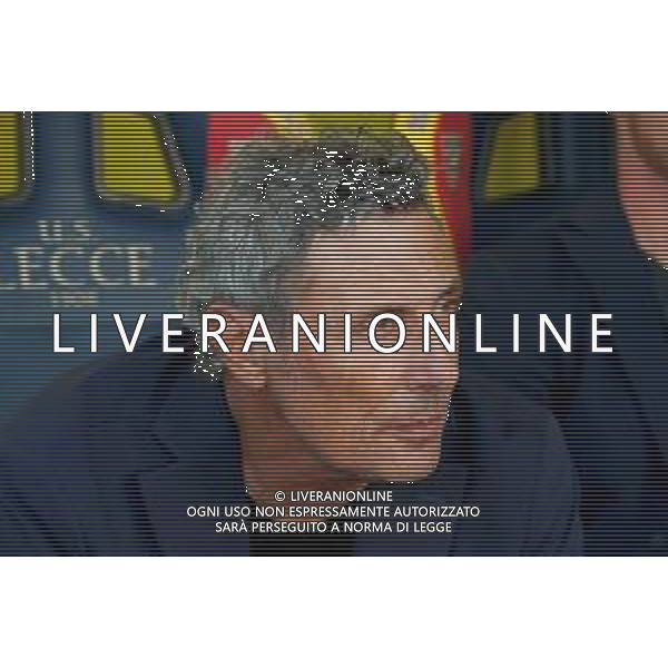TVEM August 31, 2024 Lecce, Italy - US Lecce vs Cagliari - Italian soccer serie A 2024/25 - Via Del Mare Stadium. In the pic: coach Luca Gotti of US Lecce ©Emanuele Mastrodonato / AGENZIA ALDO LIVERANI SAS