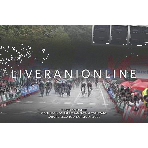 04-09-2024 Vuelta A Espana; Tappa 17, Arnuero - Santander; 2024, Alpecin - Deceuninck; 2024, Dsm - Firmenich Postnl; Groves, Kaden; Bittner, Pavel; Santander; ©SIROTTI / AGENZIA ALDO LIVERANI SAS