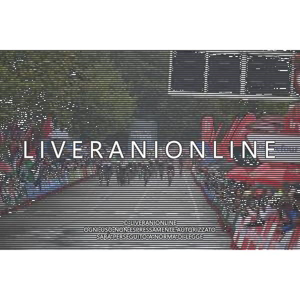 04-09-2024 Vuelta A Espana; Tappa 17, Arnuero - Santander; 2024, Alpecin - Deceuninck; 2024, Dsm - Firmenich Postnl; Groves, Kaden; Bittner, Pavel; Santander; ©SIROTTI / AGENZIA ALDO LIVERANI SAS