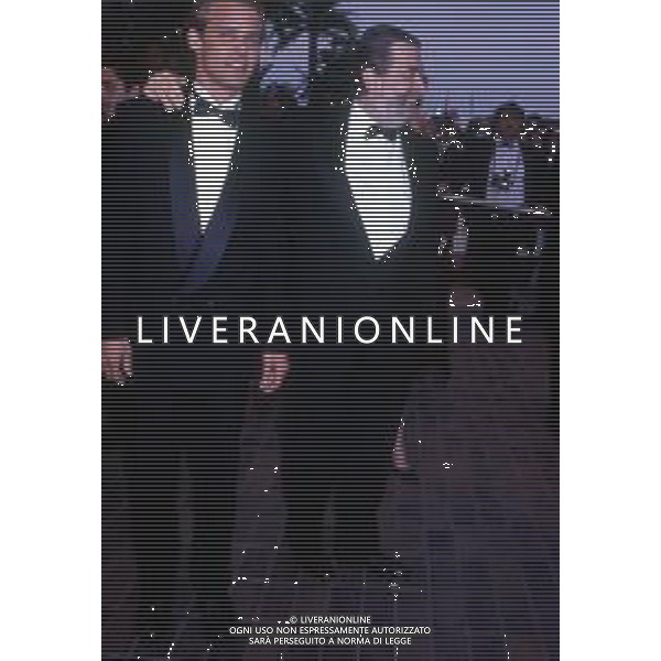 DIA - RETROSPETTIVA PUPI AVATI REGISTA NELLA FOTO IL REGISTA PUPI AVATI A CANNES NELL’ANNO 1991 CON BRYANT WEEKS AL PHOTOCALL DEL FILM ’BIX’ ©DFP-AG ALDO LIVERANI SAS