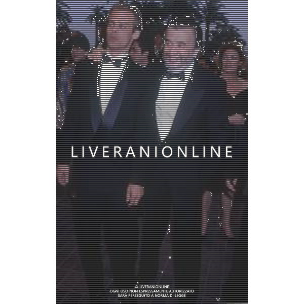DIA - RETROSPETTIVA PUPI AVATI REGISTA NELLA FOTO IL REGISTA PUPI AVATI A CANNES NELL’ANNO 1991 CON BRYANT WEEKS AL PHOTOCALL DEL FILM ’BIX’ ©DFP-AG ALDO LIVERANI SAS