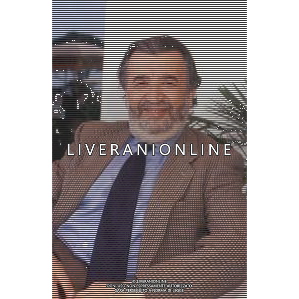 DIA - RETROSPETTIVA PUPI AVATI REGISTA NELLA FOTO IL REGISTA PUPI AVATI A CANNES NELL’ANNO 1991 ©CONTROLUCE-AG ALDO LIVERANI SAS