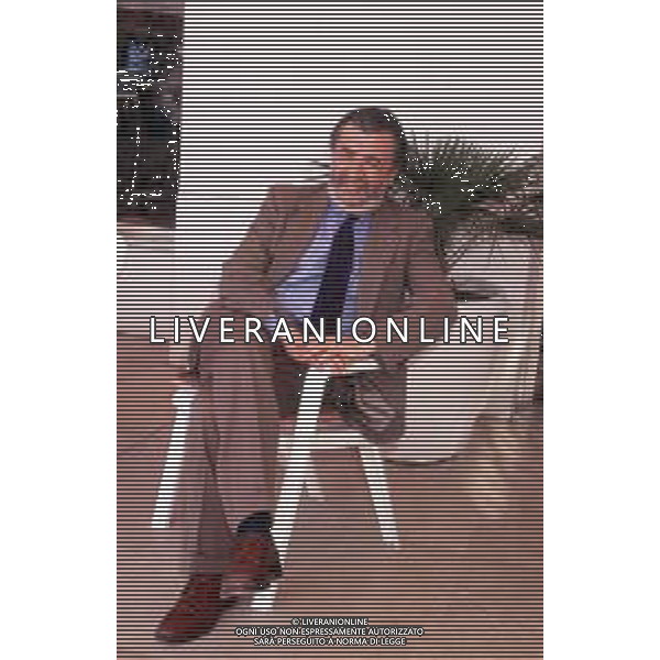 DIA - RETROSPETTIVA PUPI AVATI REGISTA NELLA FOTO IL REGISTA PUPI AVATI A CANNES NELL’ANNO 1991 ©CONTROLUCE-AG ALDO LIVERANI SAS