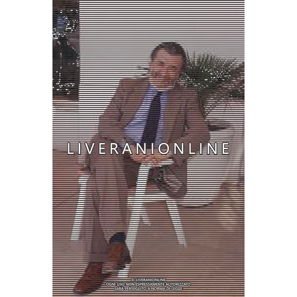 DIA - RETROSPETTIVA PUPI AVATI REGISTA NELLA FOTO IL REGISTA PUPI AVATI A CANNES NELL’ANNO 1991 ©CONTROLUCE-AG ALDO LIVERANI SAS