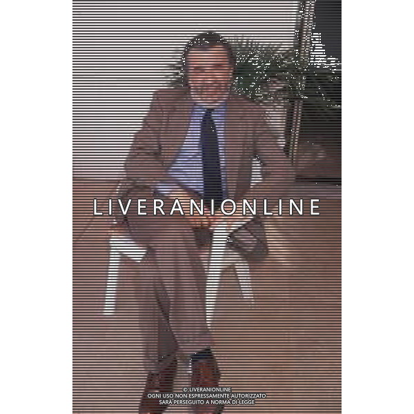 DIA - RETROSPETTIVA PUPI AVATI REGISTA NELLA FOTO IL REGISTA PUPI AVATI A CANNES NELL’ANNO 1991 ©CONTROLUCE-AG ALDO LIVERANI SAS