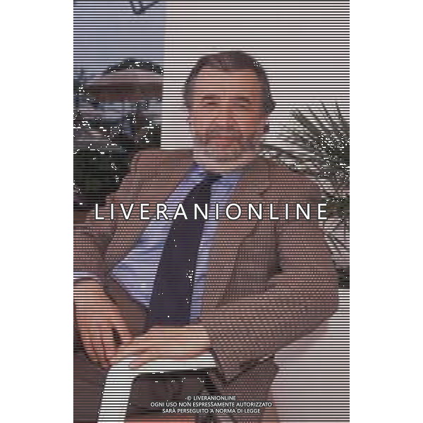 DIA - RETROSPETTIVA PUPI AVATI REGISTA NELLA FOTO IL REGISTA PUPI AVATI A CANNES NELL’ANNO 1991 ©CONTROLUCE-AG ALDO LIVERANI SAS