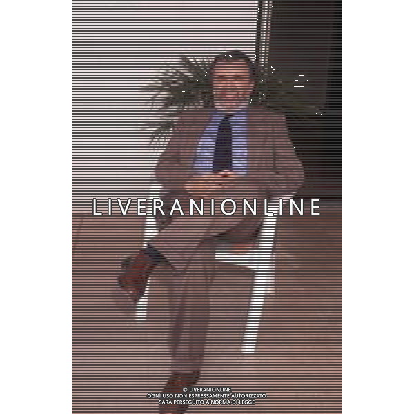 DIA - RETROSPETTIVA PUPI AVATI REGISTA NELLA FOTO IL REGISTA PUPI AVATI A CANNES NELL’ANNO 1991 ©CONTROLUCE-AG ALDO LIVERANI SAS