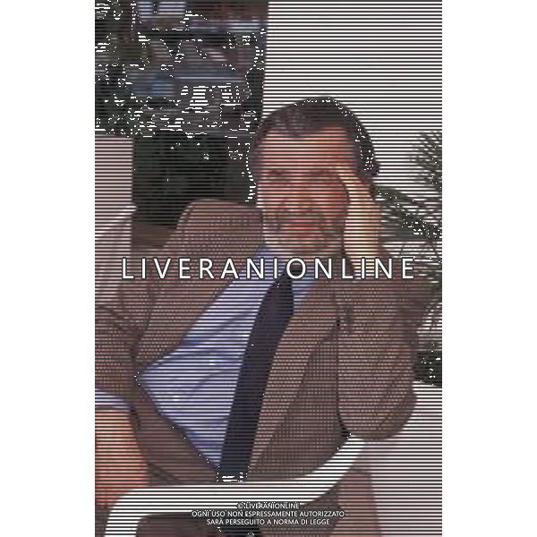 DIA - RETROSPETTIVA PUPI AVATI REGISTA NELLA FOTO IL REGISTA PUPI AVATI A CANNES NELL’ANNO 1991 ©CONTROLUCE-AG ALDO LIVERANI SAS