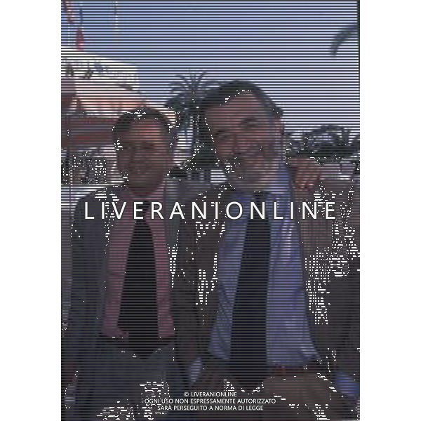 DIA - RETROSPETTIVA PUPI AVATI REGISTA NELLA FOTO IL REGISTA PUPI AVATI A CANNES NELL’ANNO 1991 CON IL FRATELLO ANTONIO ©CONTROLUCE-AG ALDO LIVERANI SAS