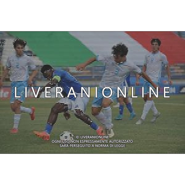 Italia U21 vs San Marino U21 - Turno di qualificazione - 13 Giornata - Stadio D.Francioni - Latina 05-09-2024 nella foto Gnonto e Giocondi FOTO FEDERICO GAETANO-AG ALDO LIVERANI SAS