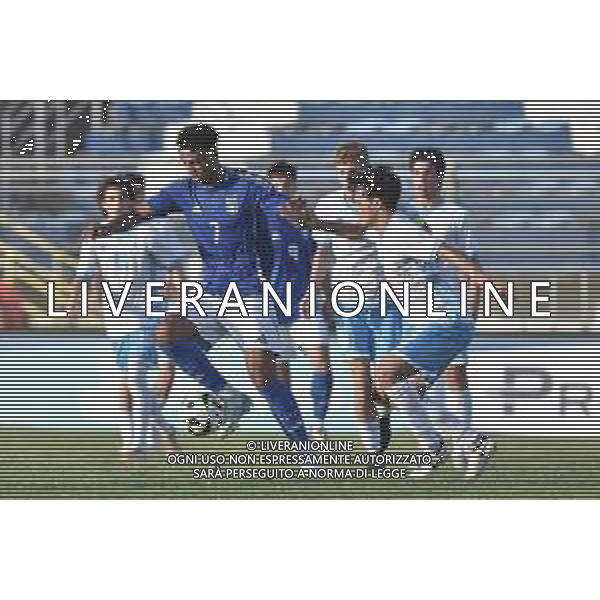 Italia U21 vs San Marino U21 - Turno di qualificazione - 13 Giornata - Stadio D.Francioni - Latina 05-09-2024 nella foto Ndour e Giocondi FOTO FEDERICO GAETANO-AG ALDO LIVERANI SAS