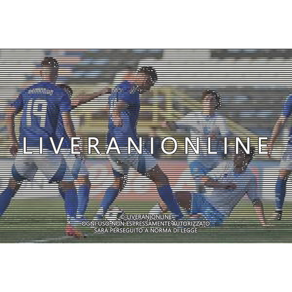Italia U21 vs San Marino U21 - Turno di qualificazione - 13 Giornata - Stadio D.Francioni - Latina 05-09-2024 nella foto Ultimo gol Esposito FOTO FEDERICO GAETANO-AG ALDO LIVERANI SAS