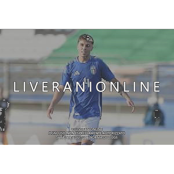 Italia U21 vs San Marino U21 - Turno di qualificazione - 13 Giornata - Stadio D.Francioni - Latina 05-09-2024 nella foto Alessandro Bianco foto federico gaetano-ag aldo liverani sas