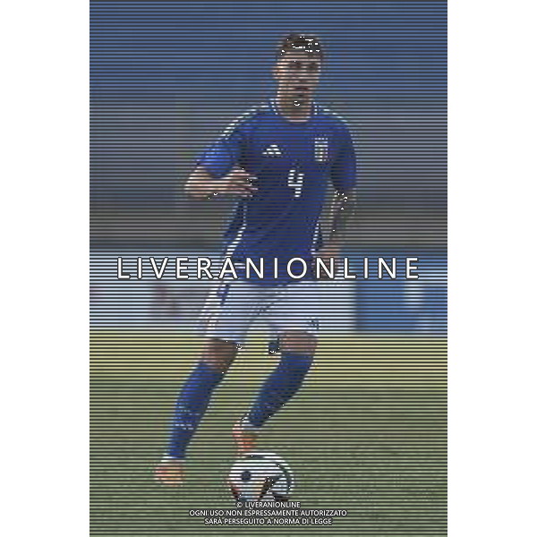 Italia U21 vs San Marino U21 - Turno di qualificazione - 13 Giornata - Stadio D.Francioni - Latina 05-09-2024 nella foto Alessandro Bianco foto federico gaetano-ag aldo liverani sas