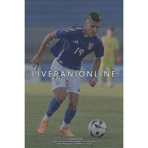 Italia U21 vs San Marino U21 - Turno di qualificazione - 13 Giornata - Stadio D.Francioni - Latina 05-09-2024 nella foto Antonio Raimondo foto federico gaetano-ag aldo liverani sas