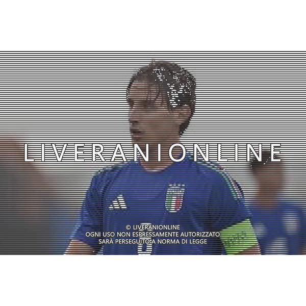 Italia U21 vs San Marino U21 - Turno di qualificazione - 13 Giornata - Stadio D.Francioni - Latina 05-09-2024 nella foto Edoardo Bove foto federico gaetano-ag aldo liverani sas