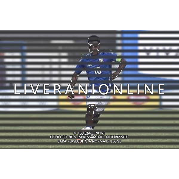Italia U21 vs San Marino U21 - Turno di qualificazione - 13 Giornata - Stadio D.Francioni - Latina 05-09-2024 nella foto Wilfried Gnonto foto federico gaetano-ag aldo liverani sas