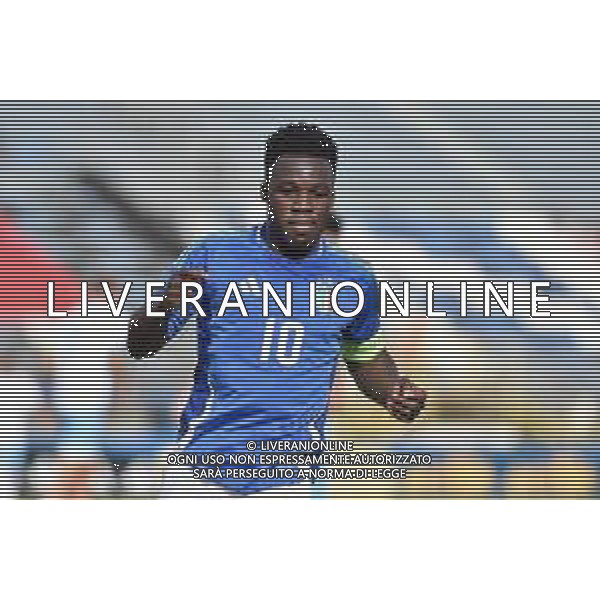 Italia U21 vs San Marino U21 - Turno di qualificazione - 13 Giornata - Stadio D.Francioni - Latina 05-09-2024 nella foto Wilfried Gnonto foto federico gaetano-ag aldo liverani sas