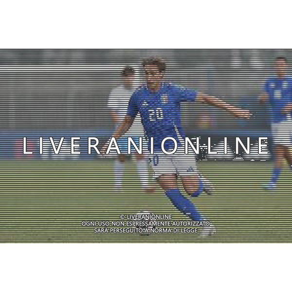 Italia U21 vs San Marino U21 - Turno di qualificazione - 13 Giornata - Stadio D.Francioni - Latina 05-09-2024 nella foto Jacopo Fazzini foto federico gaetano-ag aldo liverani sas